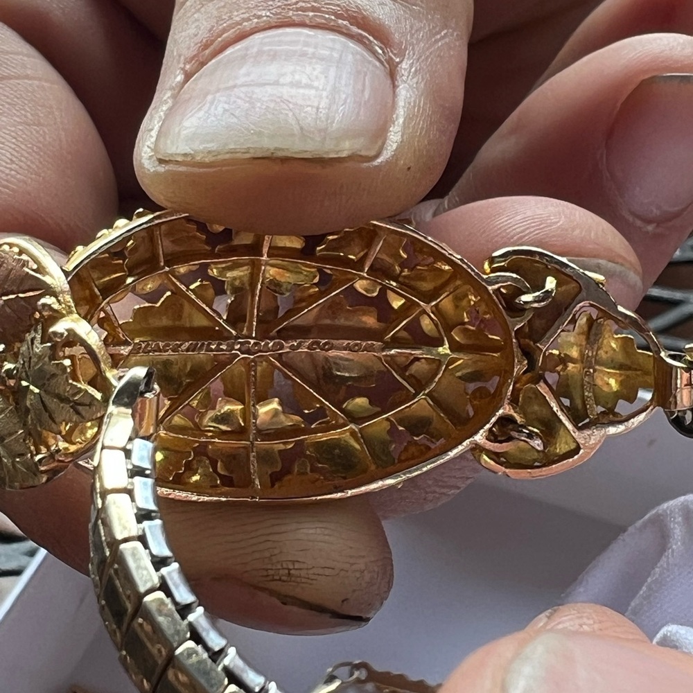 Vintage Black Hills Gold Bracelet - Picture 3 of 4